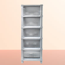 Multi-Purpose Anti-Slip 5 Layer Modular Drawer Storage System