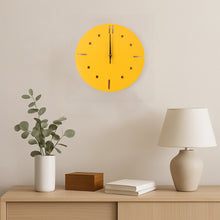 Modern Round Wall Clock Stylish and Silent Non-Ticking Decorative Timepiece (1 Pc)