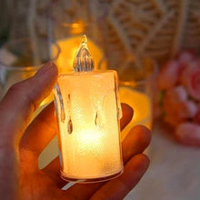 Simple Candles for Home Decoration, Crystal Candle Lights, Diwali