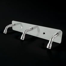 Stainless Steel Wall Mounted Coat 3 Hook Rack (14x3 / 1 Pc)