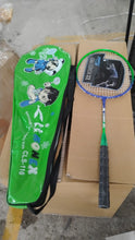 2 Pc Lightweight Kids Badminton Racket Set with Carry Bag