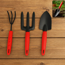 3pcs Small sized Hand Cultivator, Small Trowel, Garden Fork