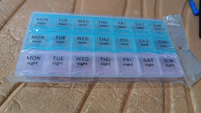Weekly Pill Organizer Box with 21 Compartments (1 Pc)